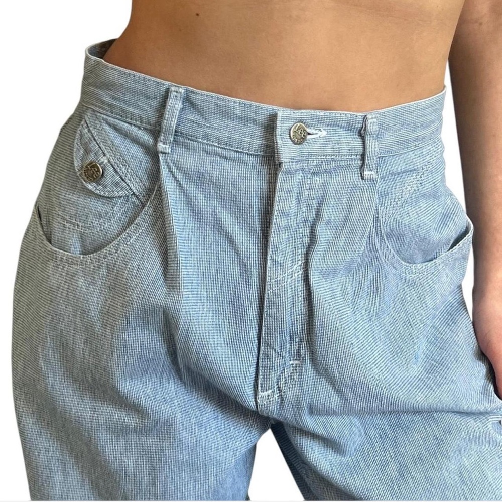RARE Vintage Lee Riders Railroad Pinstripe Jeans